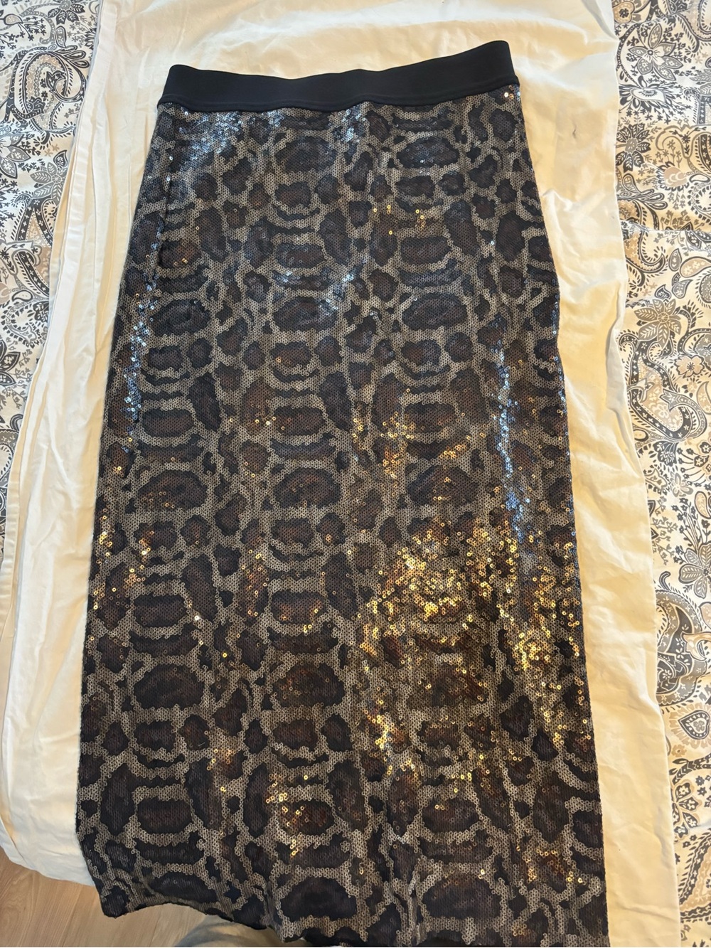 Seventy Sergio Tegon
Leopard Sequin Midi Skirt Premium Italian
Luxury